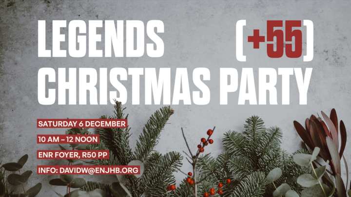 Legends (55+) Christmas Party logo