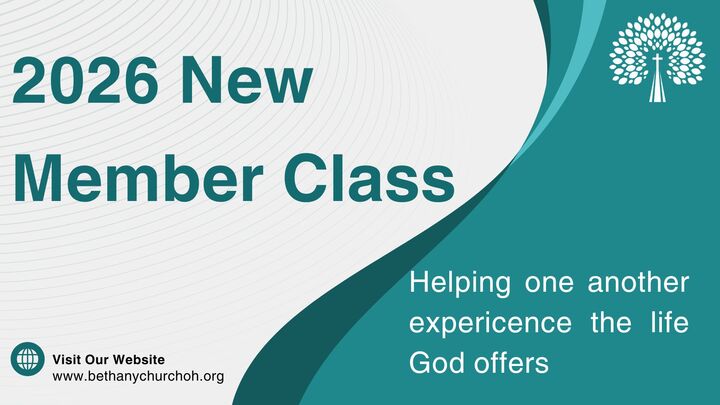 Spring New Member Class logo