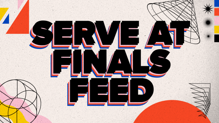 Serve at Finals Feed Fall 2025 logo