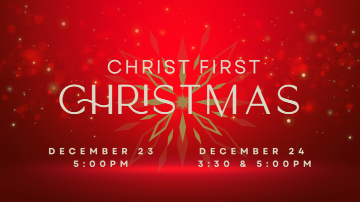 Christ First Christmas | Services logo