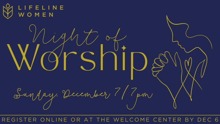 Lifeline Women's Night of Worship logo
