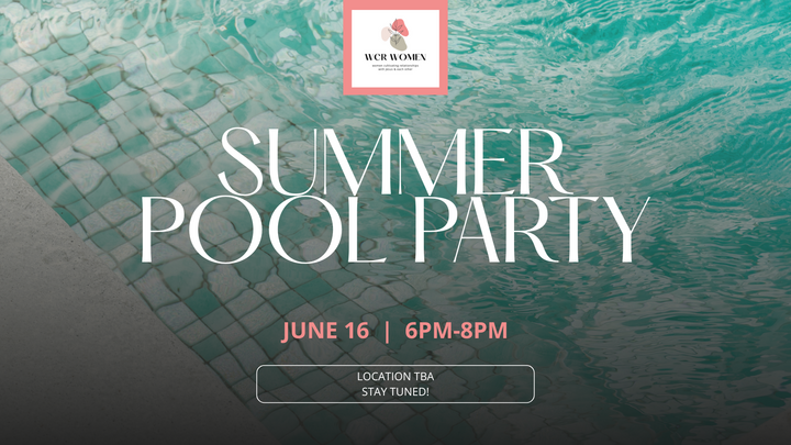 WCR Women: Summer Kick-off Pool Party! logo