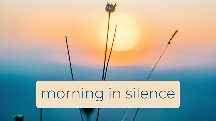 Morning in Silence logo