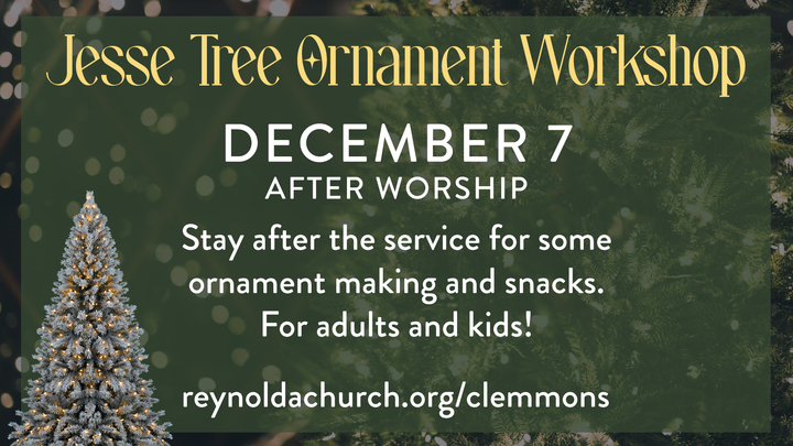 Jesse Tree Ornament Workshop logo