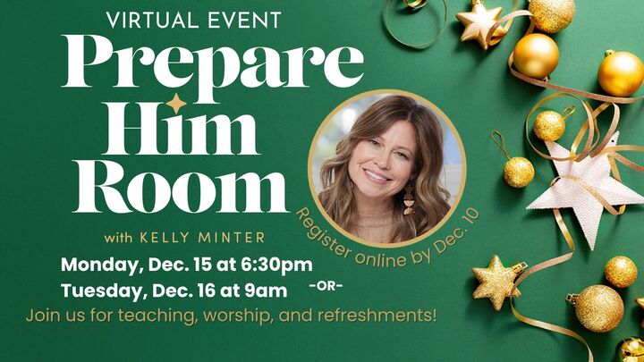 Women's Gather Christmas Event: "Prepare Him Room" (Dec 2025) logo