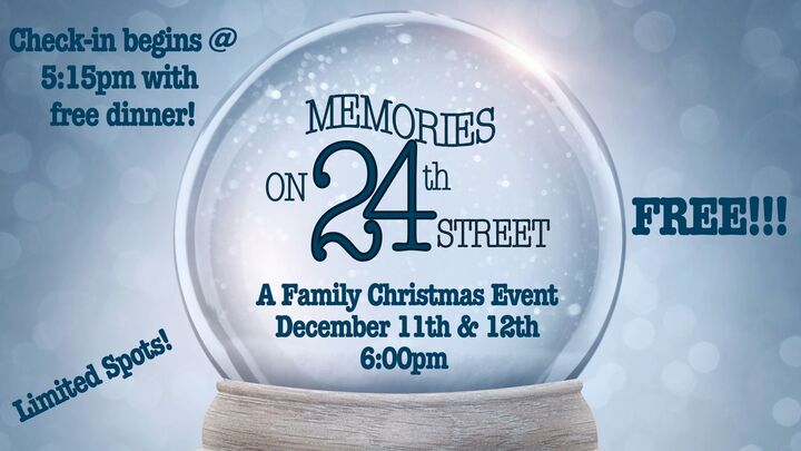 Memories on 24th St. (A Family Christmas Event) logo
