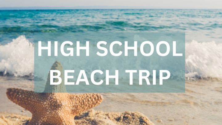 2026 High School Youth Beach Trip logo