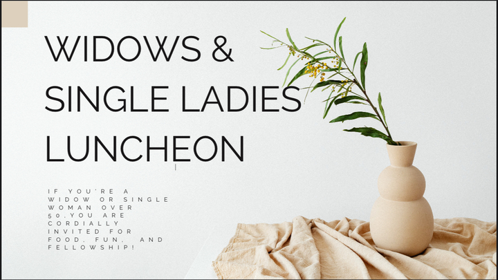 Saline County Widows & Single ladies Luncheon logo