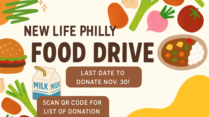 New Life Philly Food Drive Run by New Life Youth!! logo