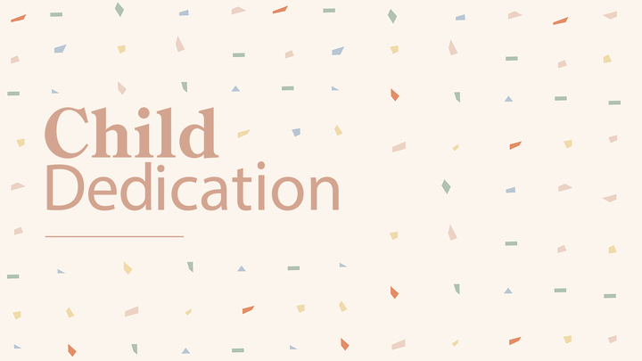 Child Dedications May 10th, 2026 logo