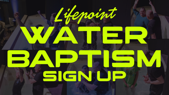 Water Baptism Sign-Up - Nov. 30th logo