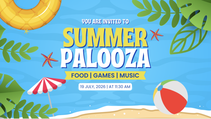 Summer Palooza logo