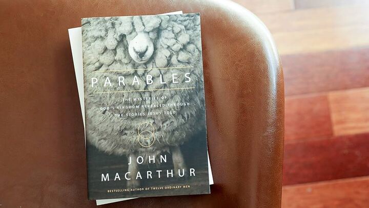 Parables- John MacArthur logo