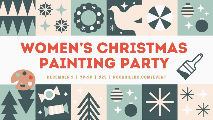 Women's Christmas Painting Party logo
