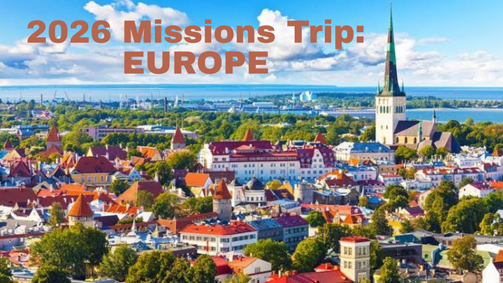 Europe Missions Trip 2026 Interest Form logo