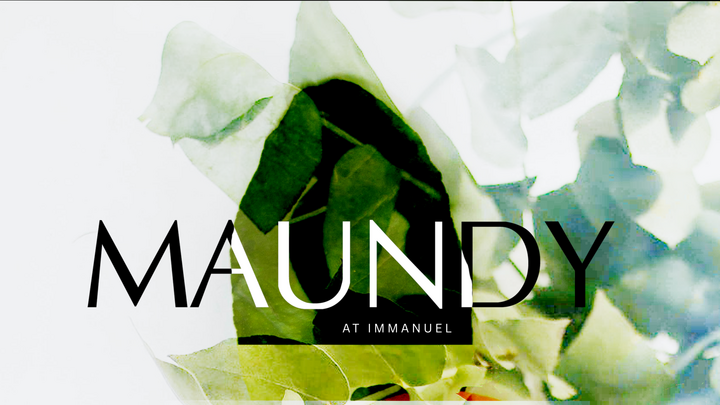 Maundy Service logo