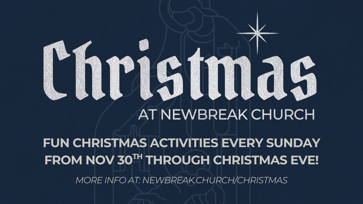 Christmas at Newbreak logo