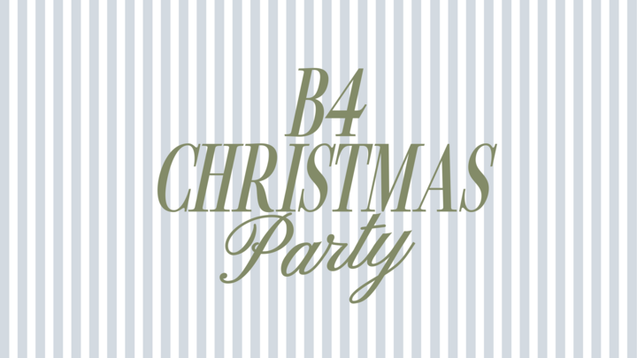 B4 Christmas Party logo