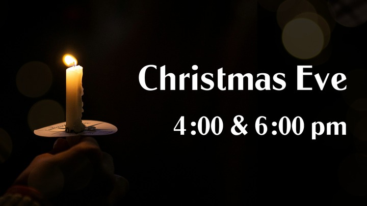 Christmas Eve Candlelight - 4:00 & 6:00pm logo