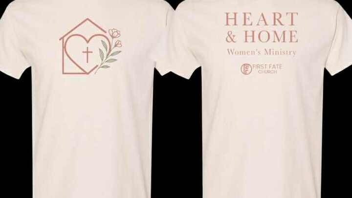 2025 Shirts and Hoodies Pre-Ordering - Heart & Home logo