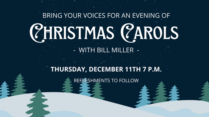 Christmas Carols with Bill Miller logo