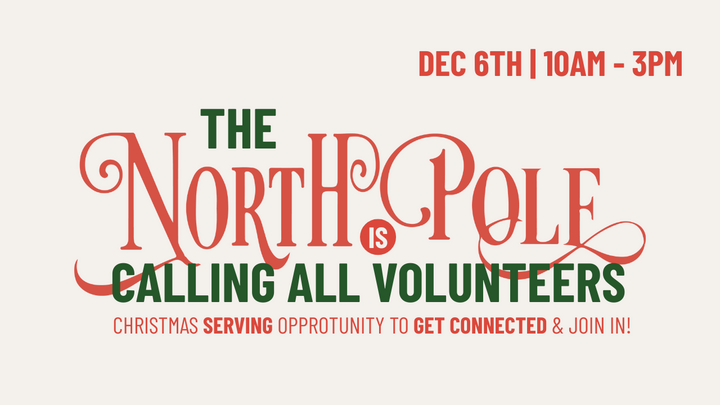 Holiday Marketing Volunteer Sign Up Sheet 2025 logo