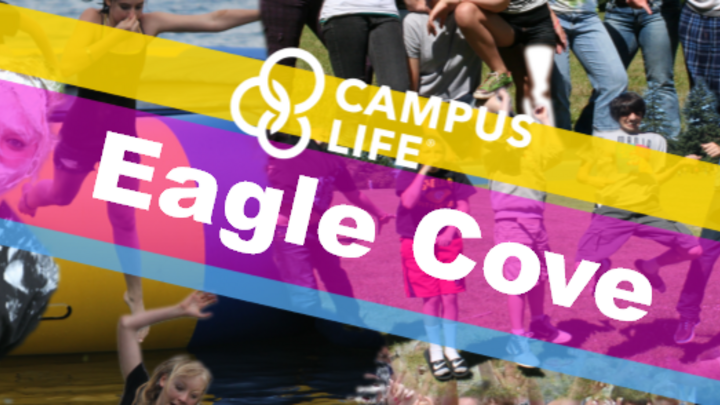 2026 Campus Life Overnight Middle School EAGLE COVE Camp July 26-30th logo