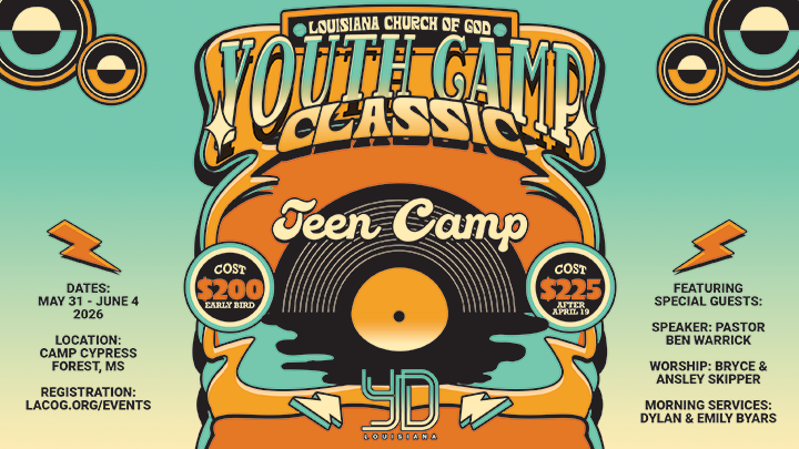 2026 Youth Camp: Teen Camp (Grades 6-12) logo
