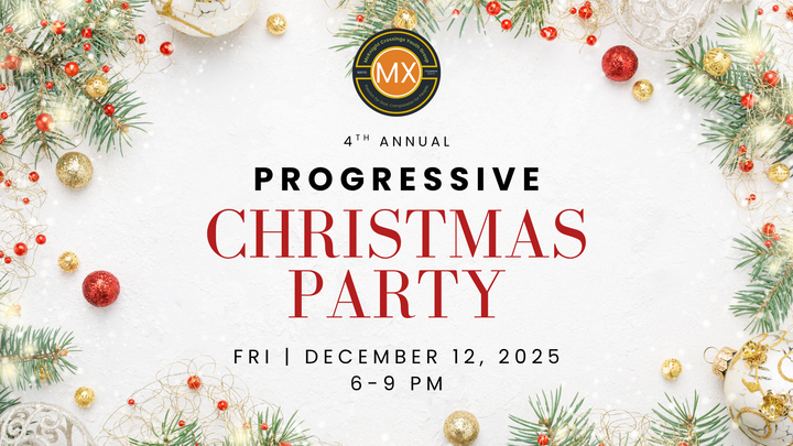MXYG: Progressive Christmas Party logo
