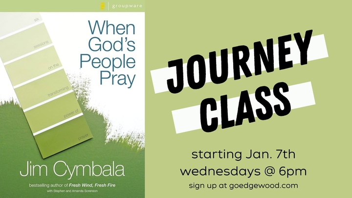 "When God's People Pray" Journey Class logo
