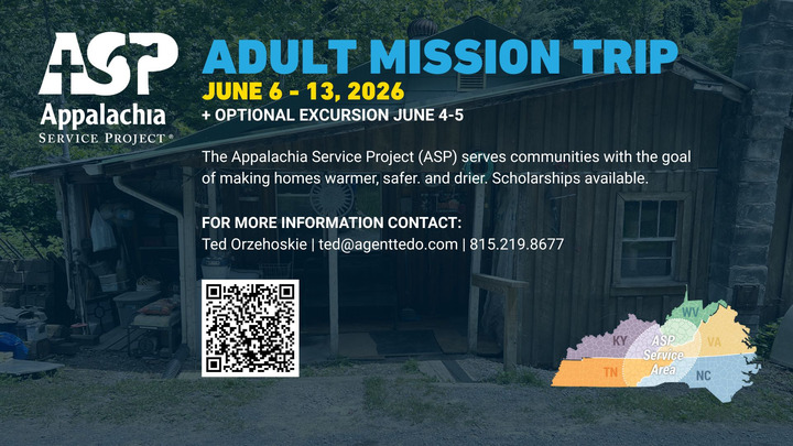 2026 ASP Adult Mission Trip logo