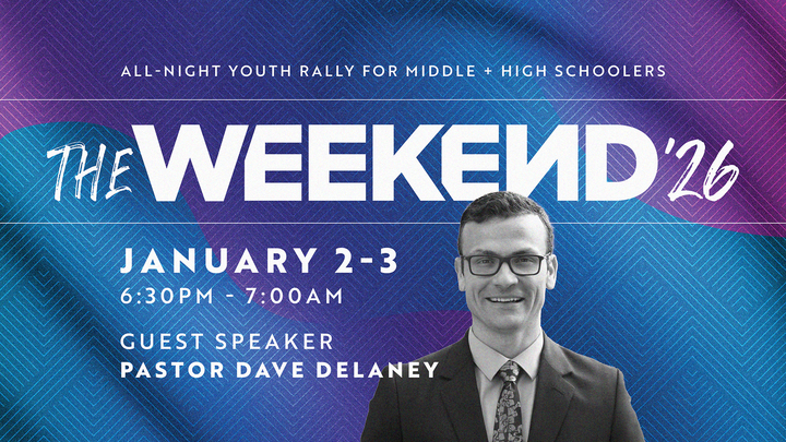 Victory Teens The Weekend '26 All-Nighter logo