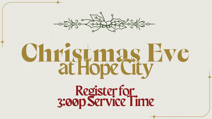 Christmas Eve - 3:00P Service logo