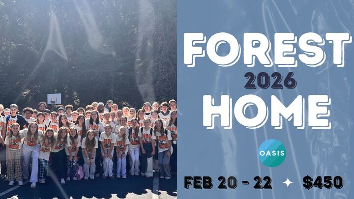 Oasis Middle Winter Camp: Forest Home 2026 logo