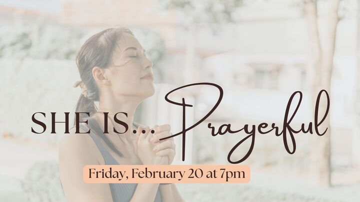 Women | Childcare Registration for She is Prayerful logo