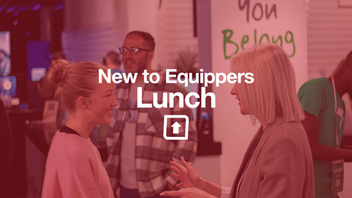 New to Equippers Lunch logo