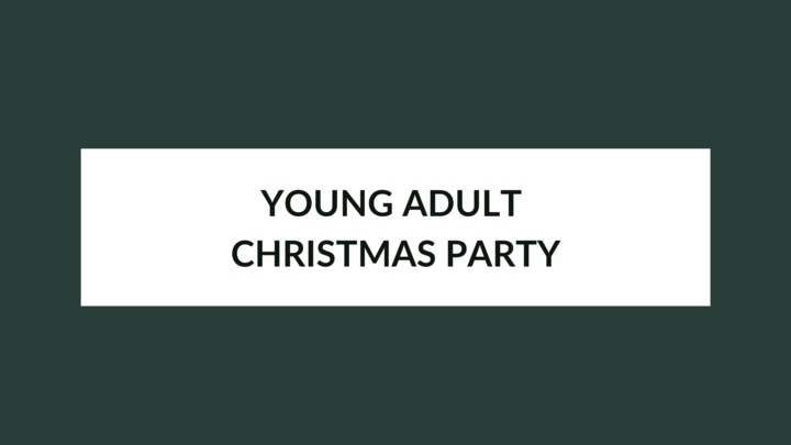 Young Adult Christmas Party logo