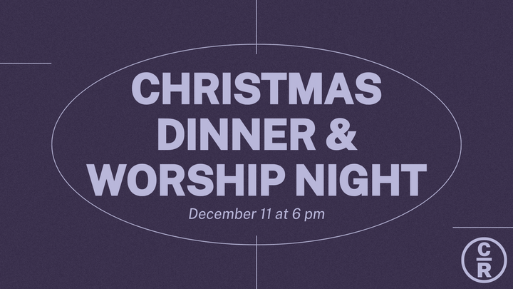 CR Christmas Dinner and Worship Night logo