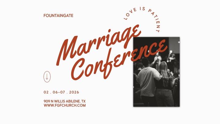 Marriage Conference 26' logo