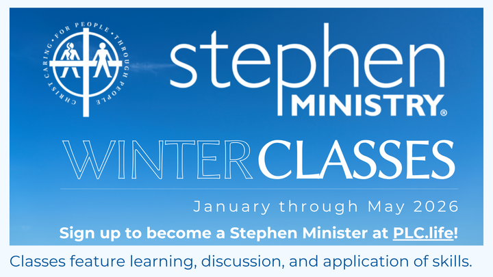 Stephen Ministry • Winter Classes logo