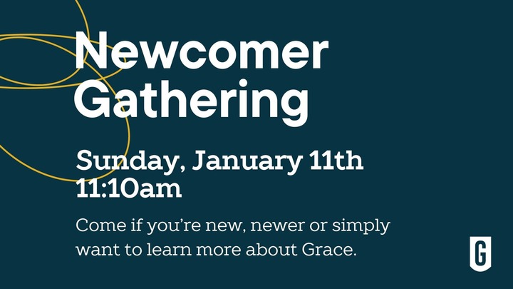 January Newcomer Gathering logo