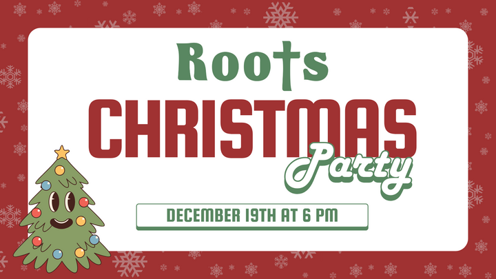 ROOTS Christmas Party logo