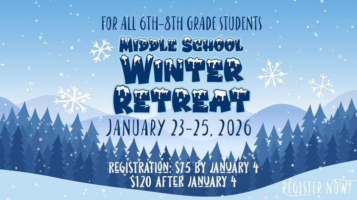 2026 Middle School Winter Retreat logo