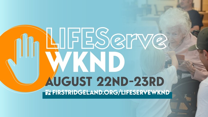 LIFEServe WKND: August 22nd-23rd logo