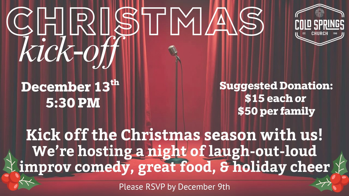 Christmas Kick-Off logo