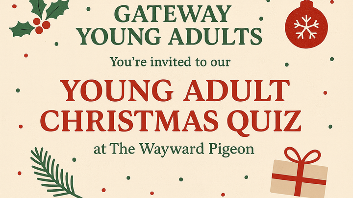 Young Adults Quizmas Night  logo