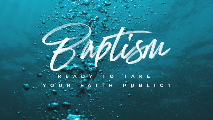 Water Baptism Class - Wednesday, January 14, 2026 logo