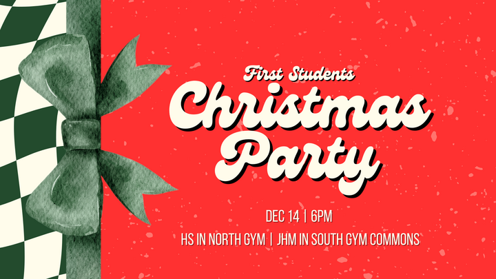 First Students Christmas Party logo