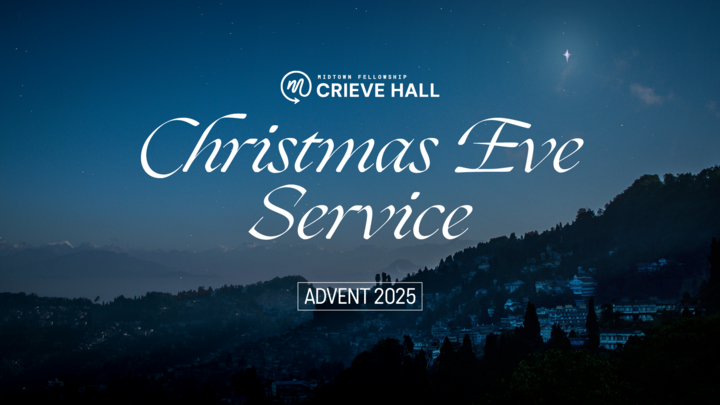 Crieve Hall Christmas Eve Service logo
