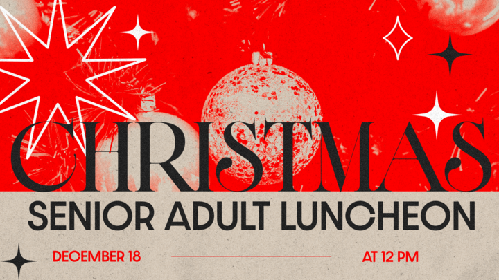 Senior Adult Christmas Luncheon logo